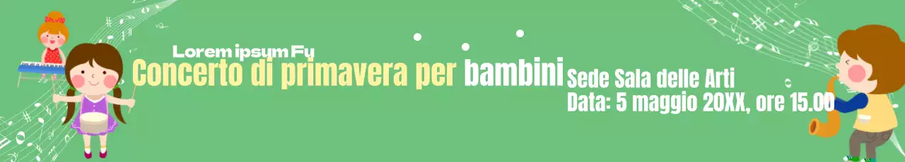 Concerto di primavera per bambini