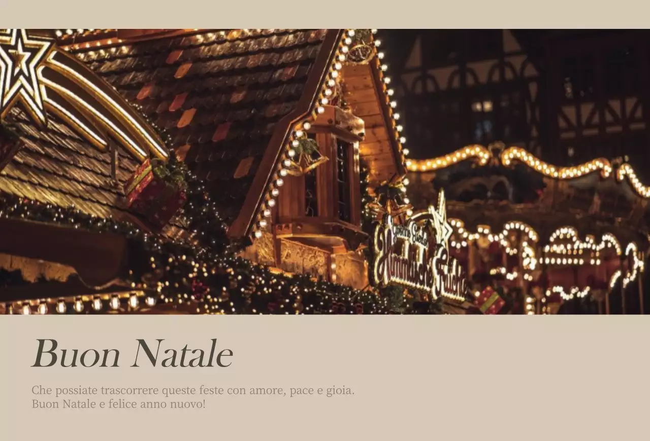 Concetto di foto emozionale Natale in marrone