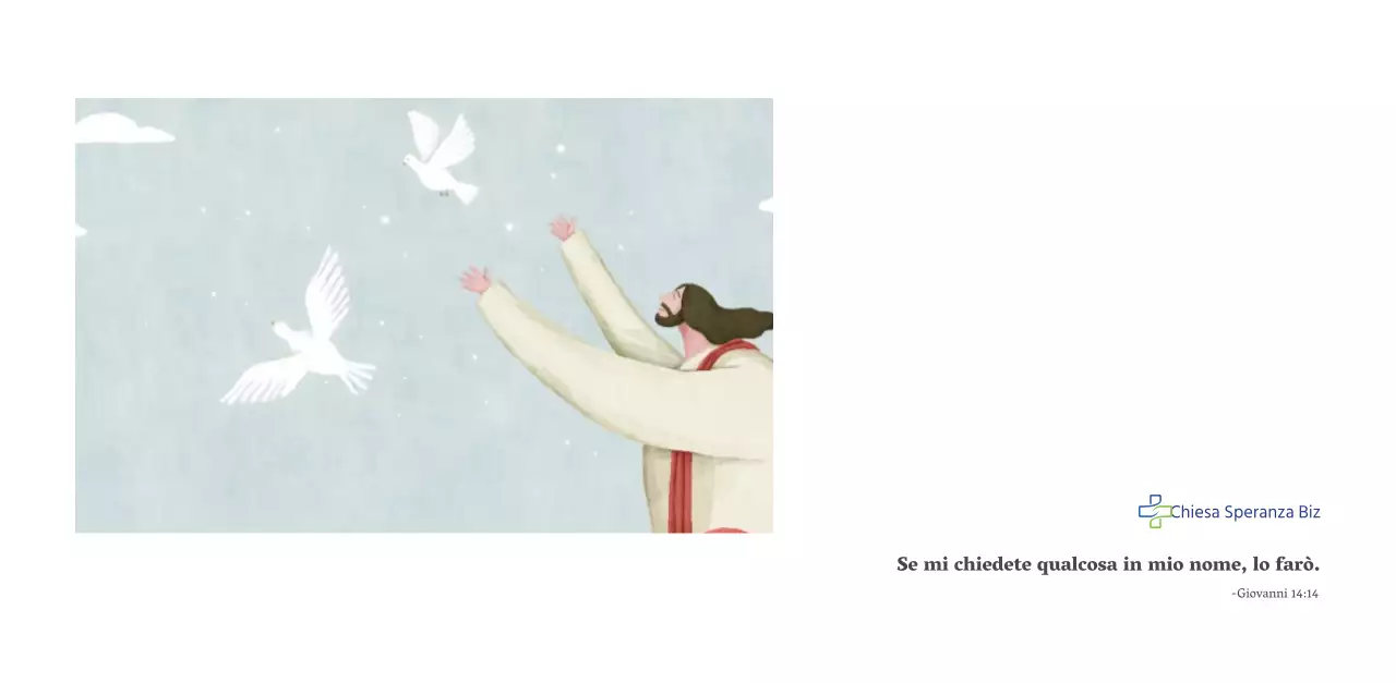 Calendario della chiesa con calde illustrazioni