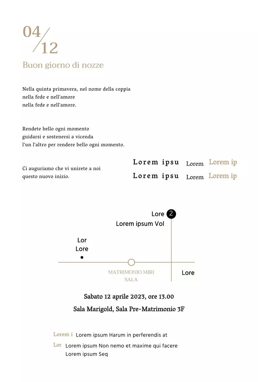 Invito di nozze con testo pulito e cornice ovale