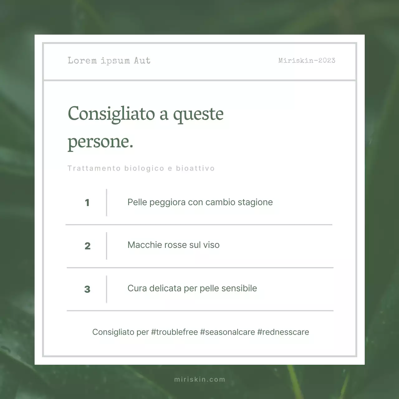 Recensione dei cosmetici biologici Green's