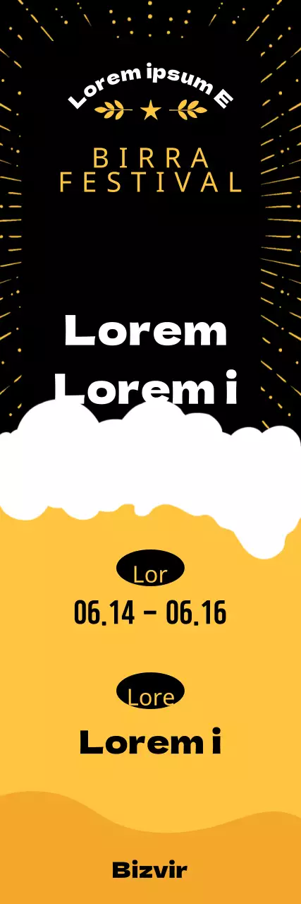 Banner della birra_festival della birra