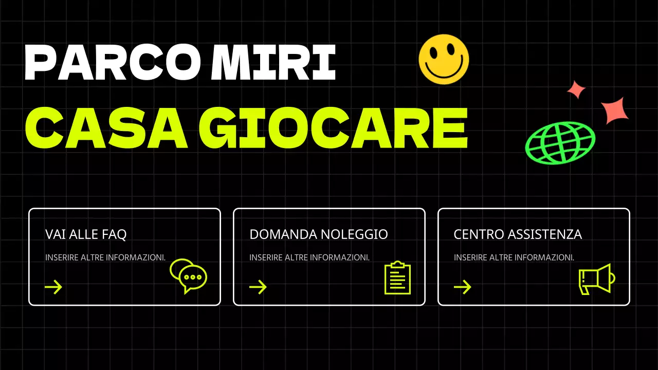Adesivi illustrati in stile kitsch e caratteri audaci in nero e colori al neon danno un'impronta ritmica alle guide ai concerti e al noleggio.