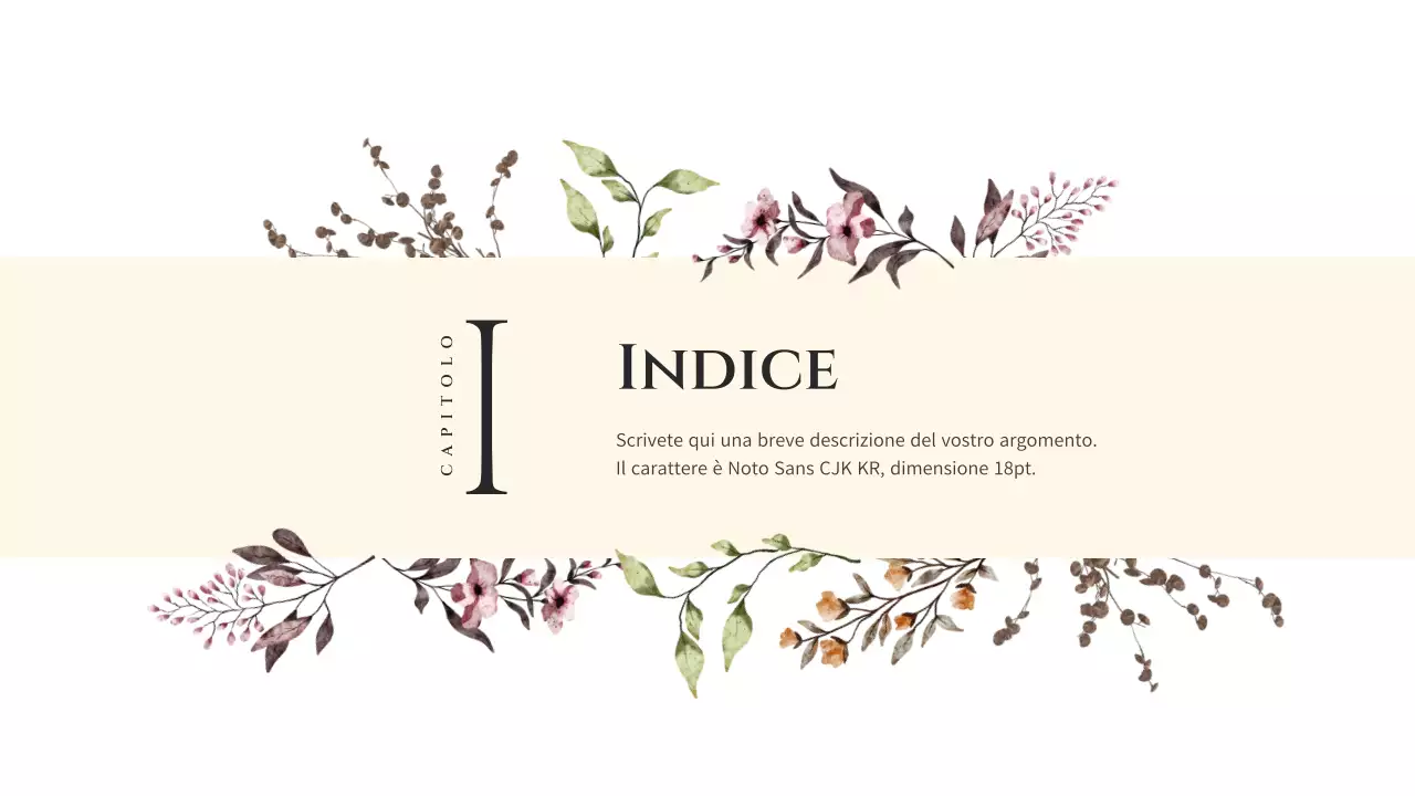 Introduzione al negozio di fiori con immagine acquerellata di fiori beige