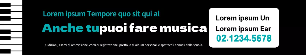 Scuola di musica_Garage Banner