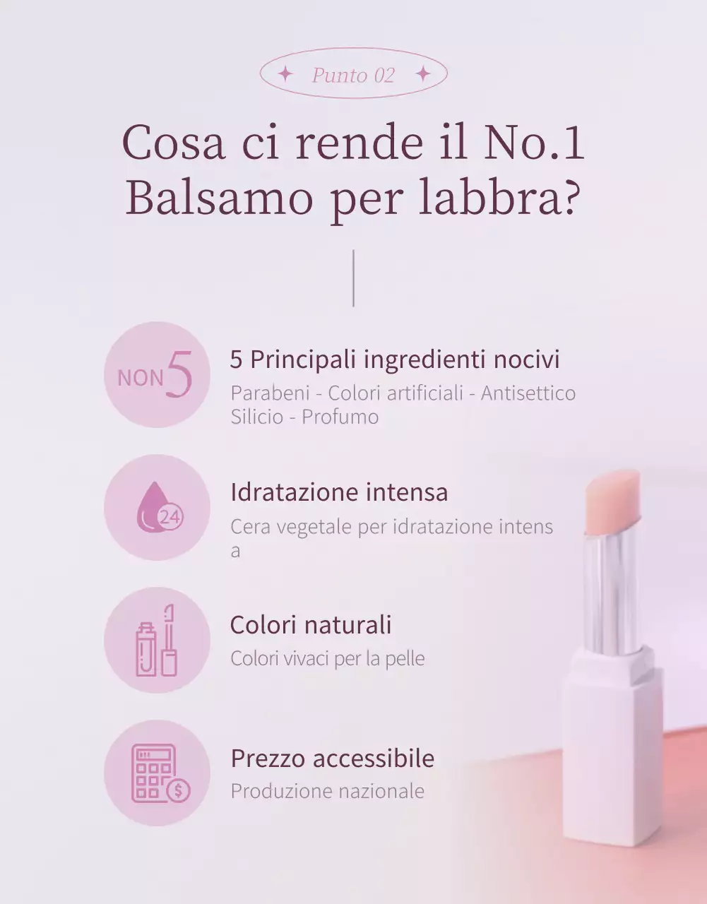 Cosmetici colorati emozionali per evidenziare le foto rosa e viola