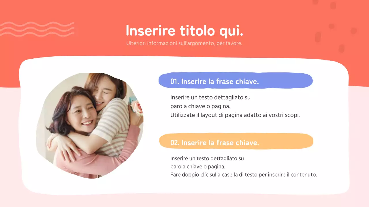 Presentazioni dall'aspetto pastello e vaporoso