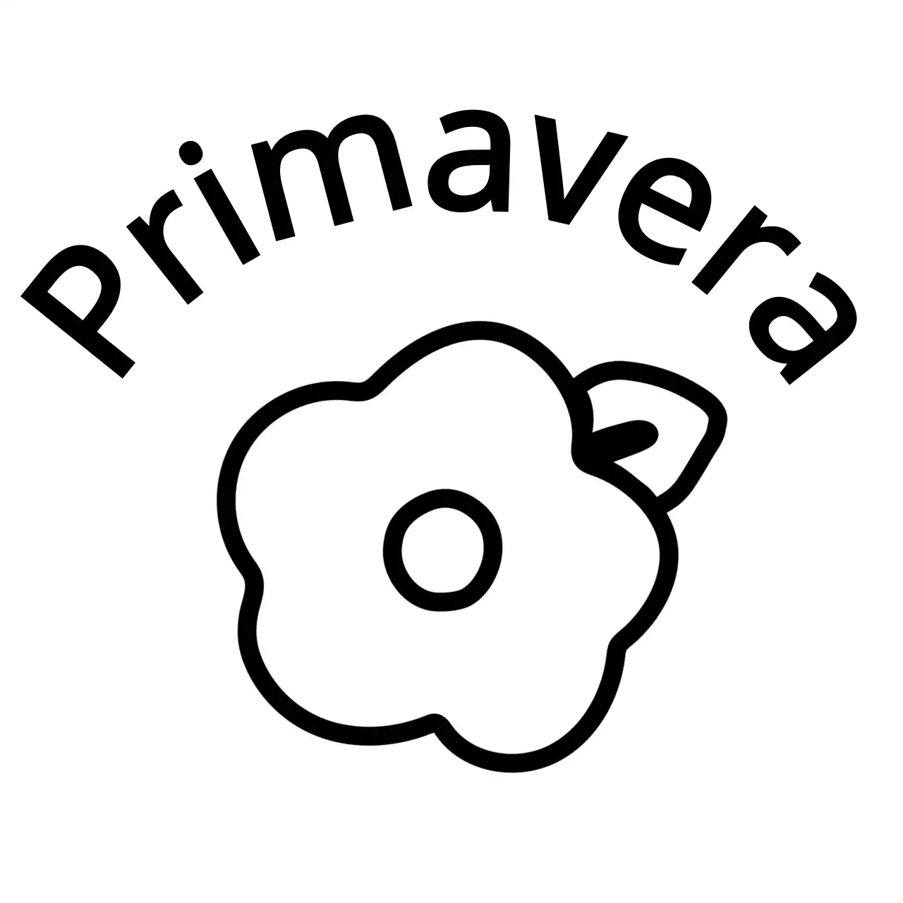 Semplice illustrazione a linee nere di vari oggetti e animali