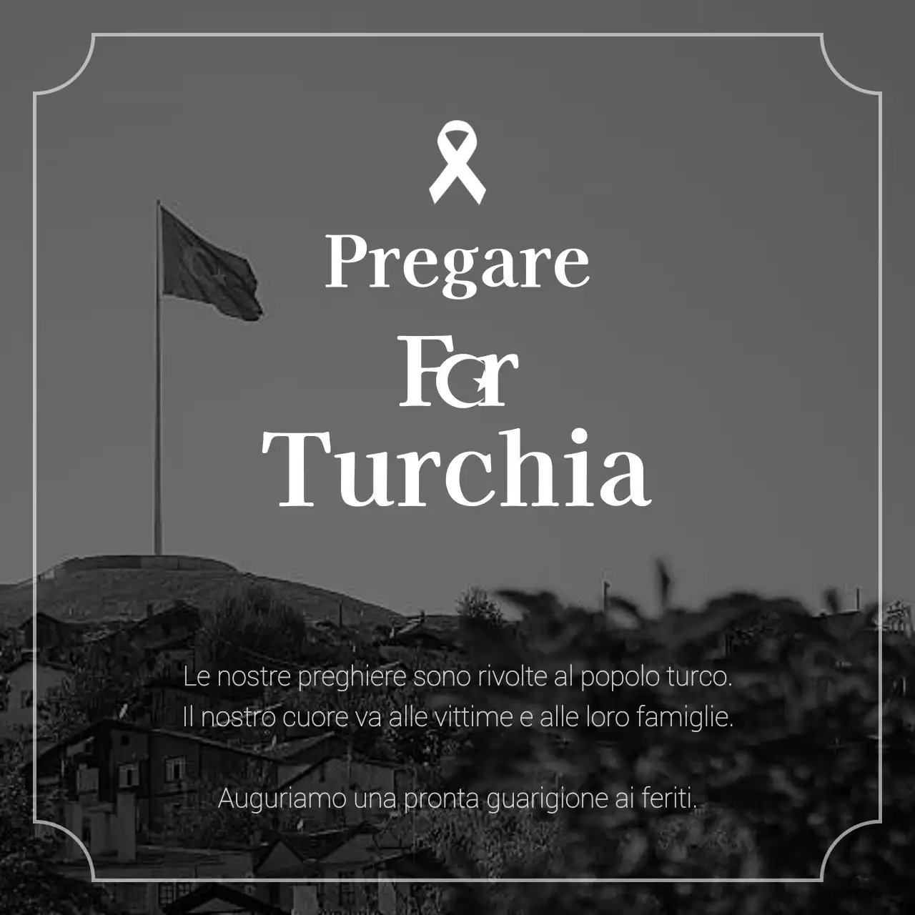 Tributi al terremoto in nero e colori cupi