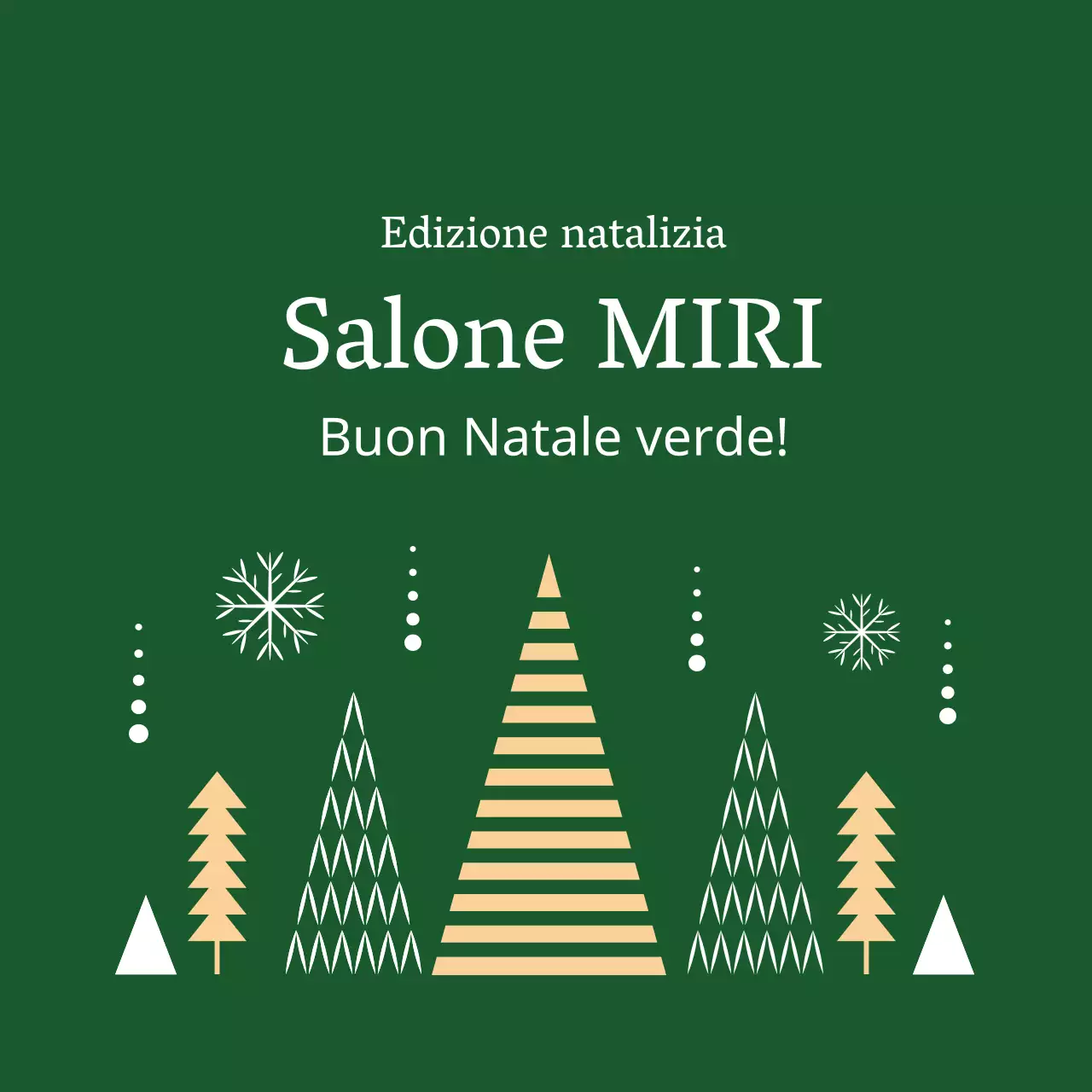 Etichette natalizie illustrate verde-giallo