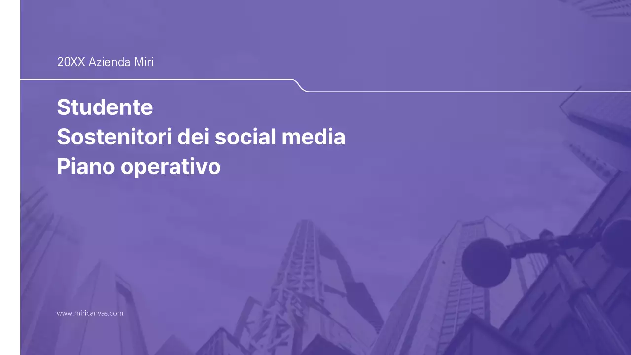 Presentazione del piano operativo di Boraton per gli studenti universitari sostenitori del SNS