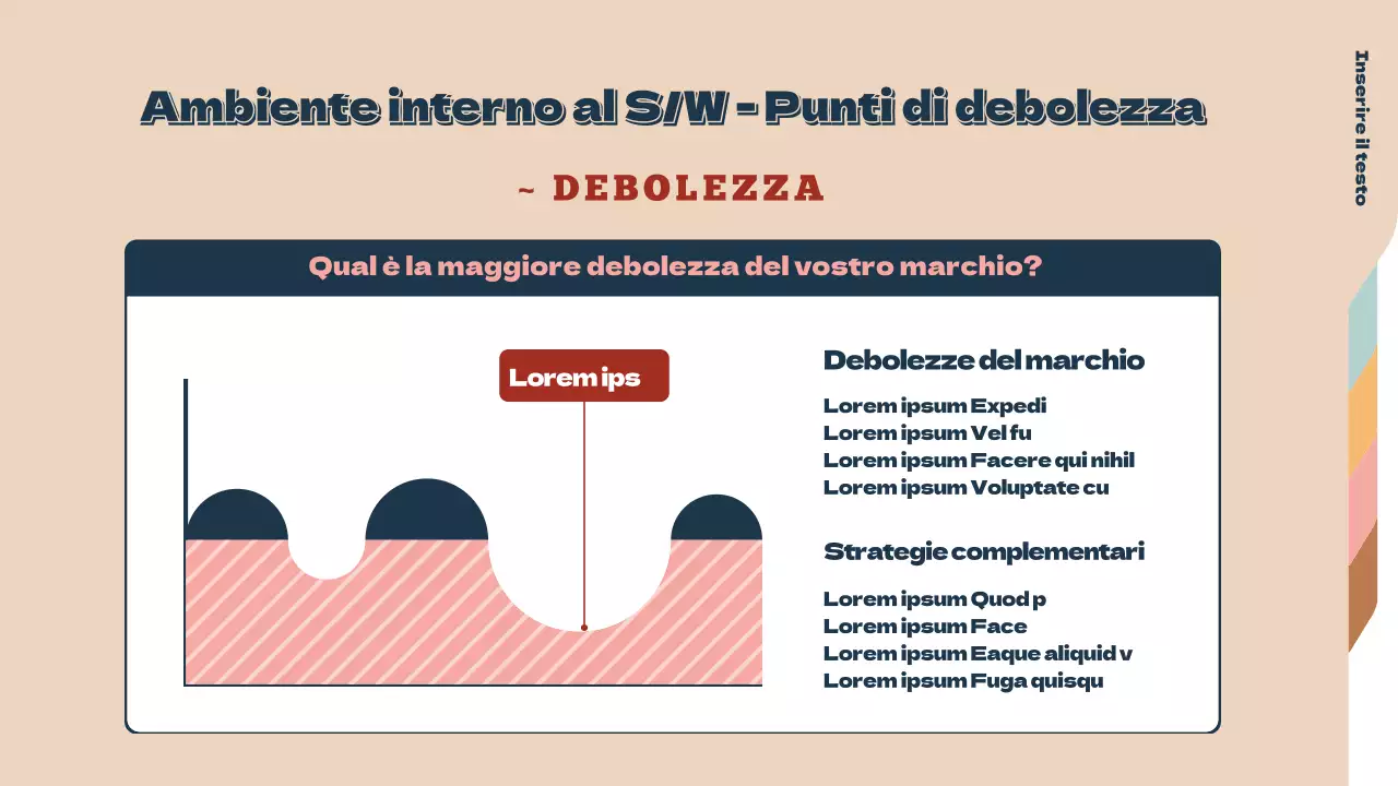 Design del grafico rotondo con un semplice concetto di cartella