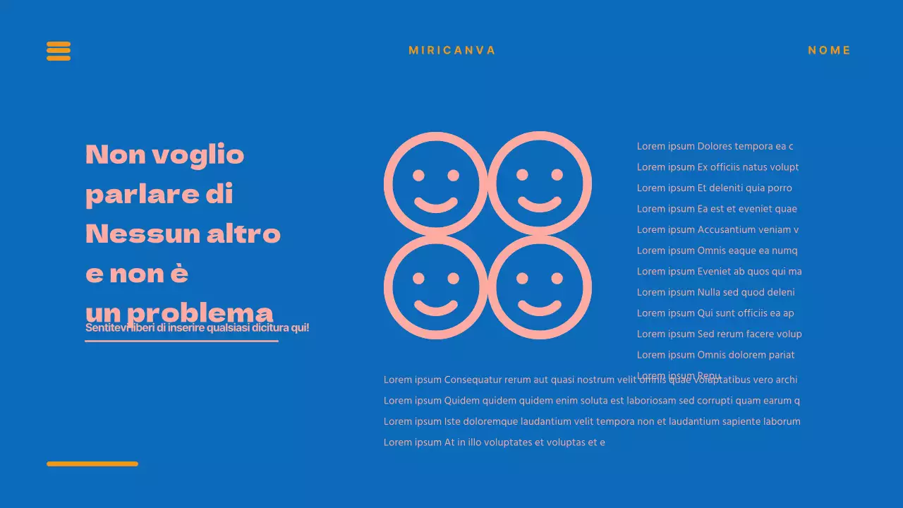 Presentazioni uniche