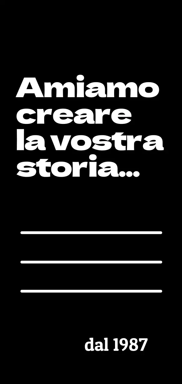 Merchandising semplice in bianco e nero con frasi in inglese e sottolineature