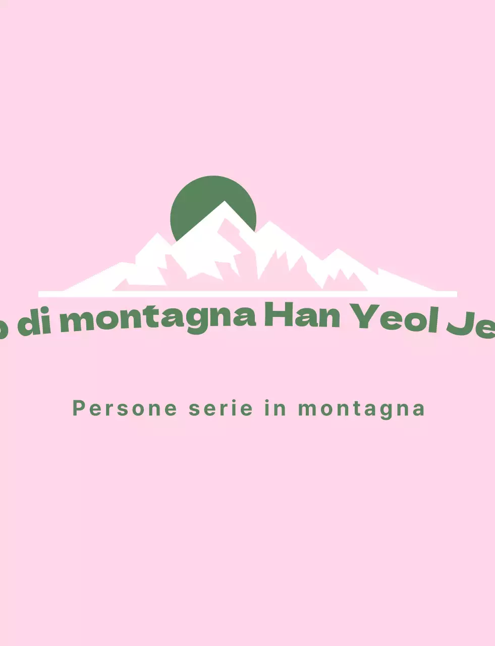 Divisa del club di alpinismo con illustrazione di montagne