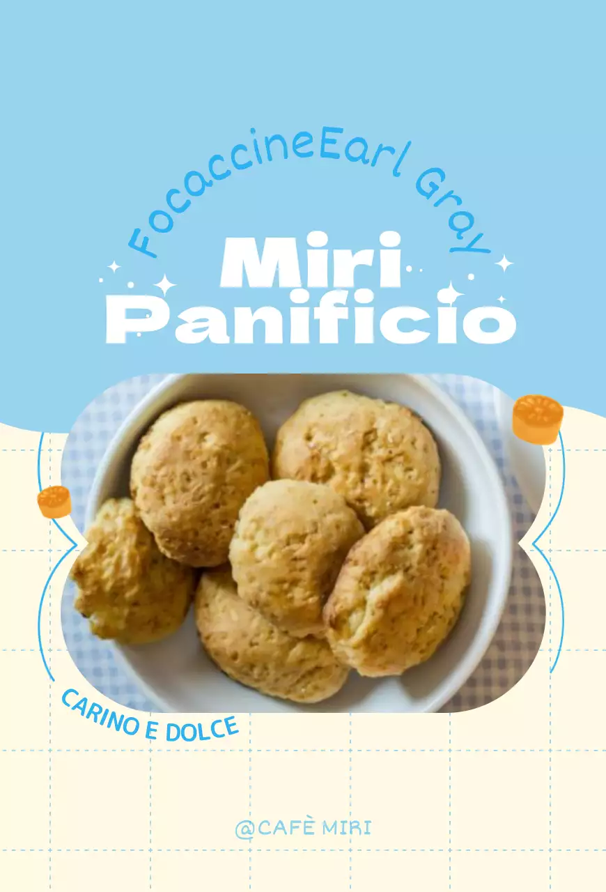 Promuovete il vostro menu con una simpatica cornice bianca e blu