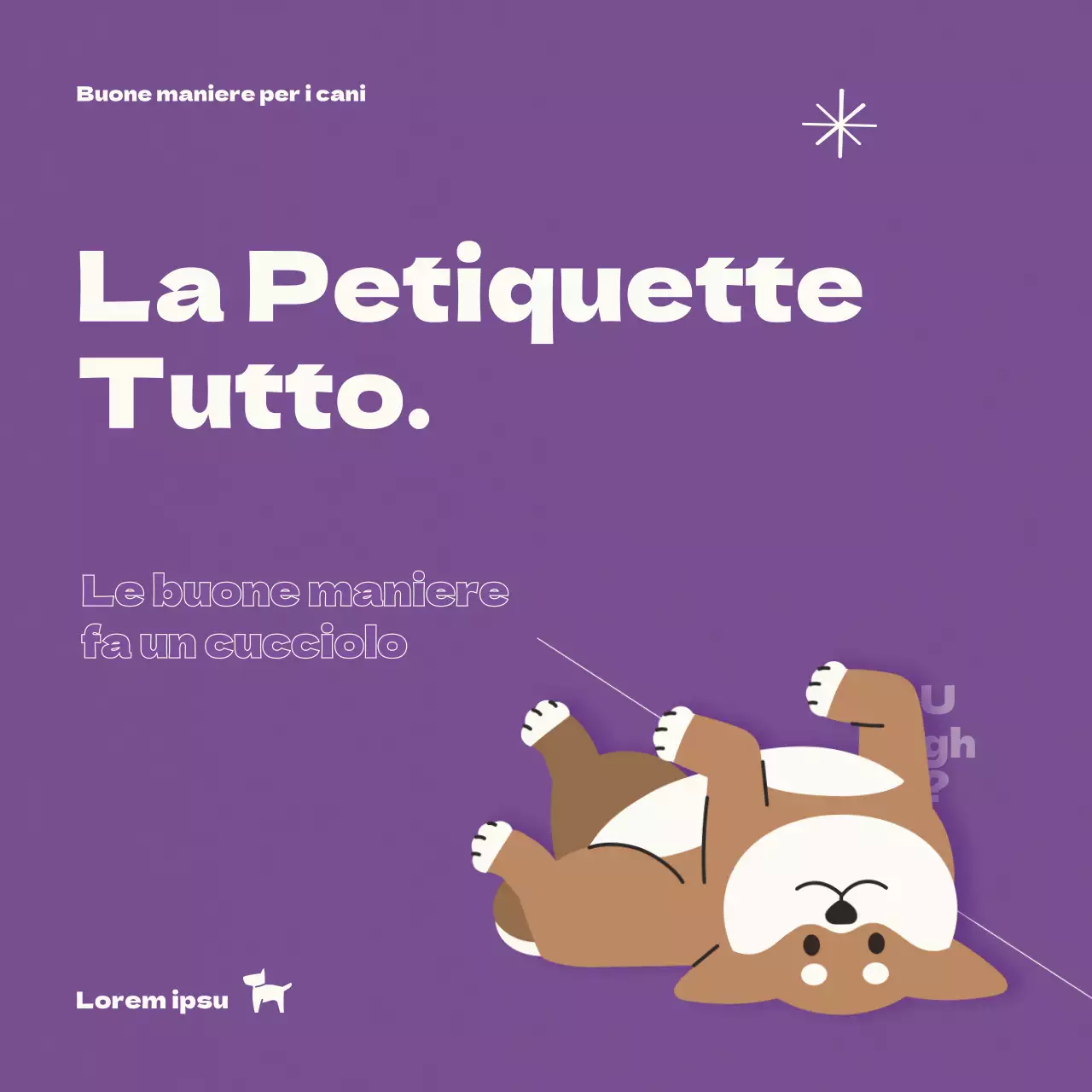 Informazioni sui biglietti per gli animali domestici viola