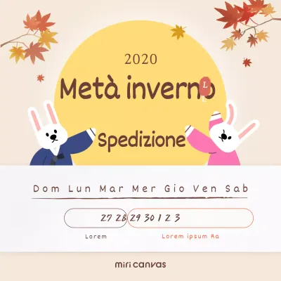 Informazioni sulla spedizione di mezza estate
