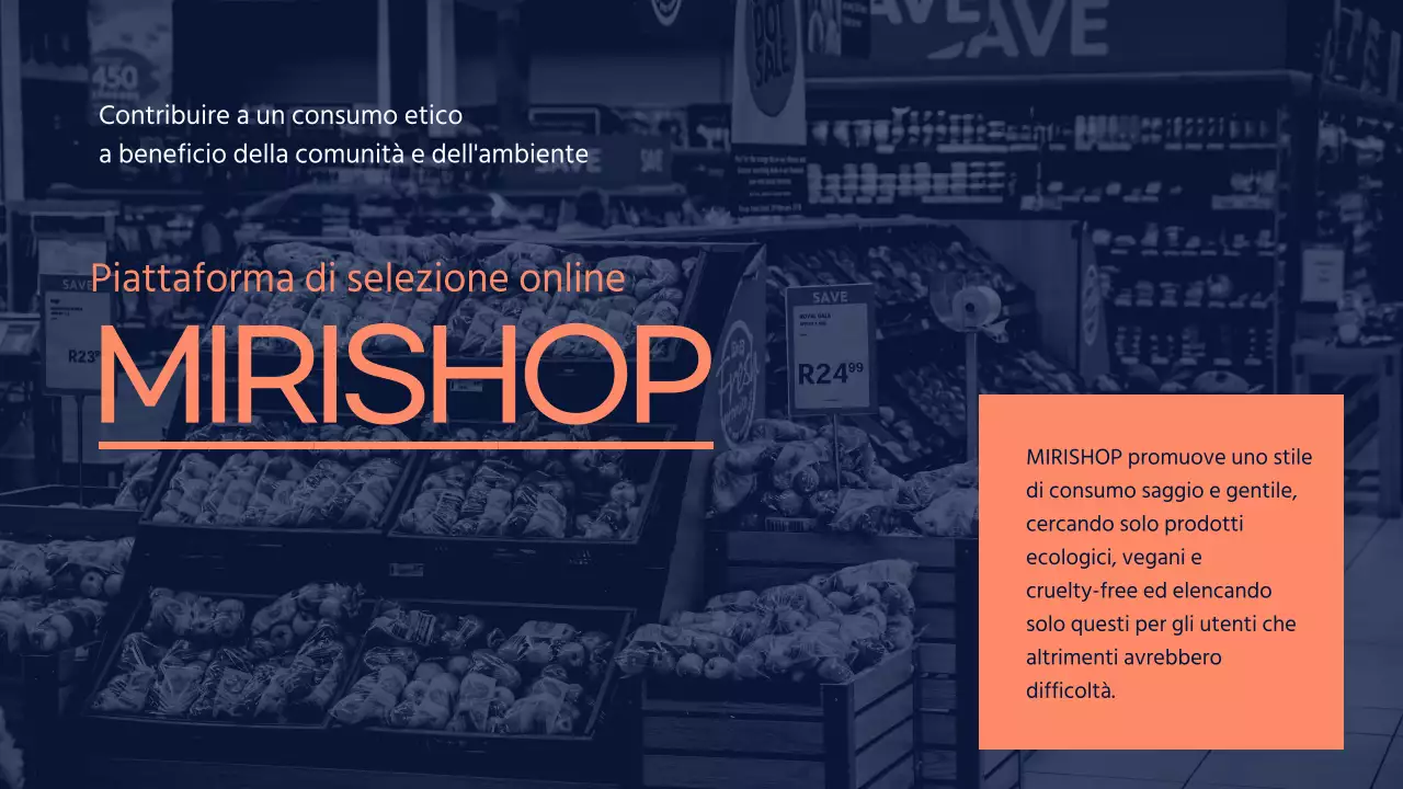 Un business plan navy, audace e pulito