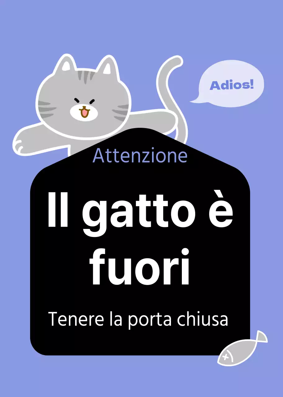 Attenzione ai gatti Camagnet