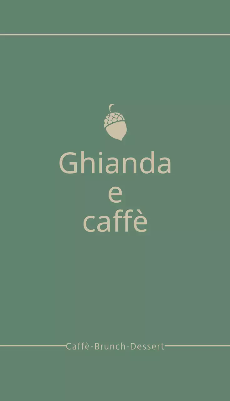 Ghiande e caffè