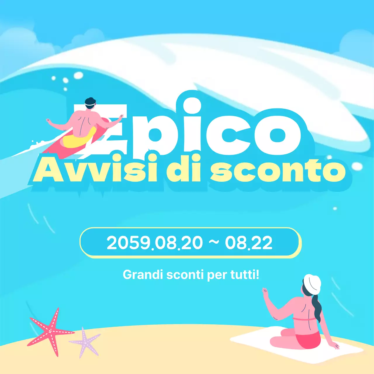 Avvisi di sconto