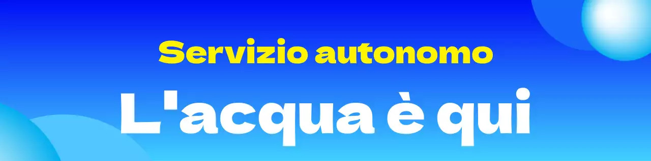 L'acqua blu, bianca e gialla è un accessorio di guida con auto-omaggio e forma circolare.