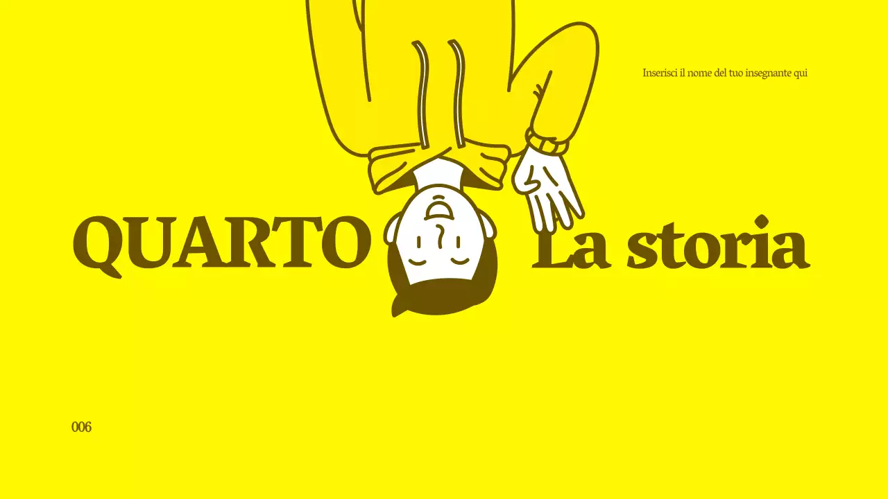 Tutorial per l'illustrazione di personaggi puliti in giallo e marrone