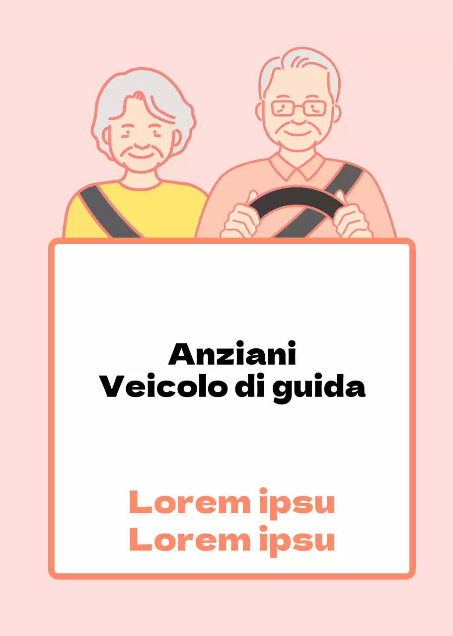 Magnete per auto per anziani alla guida
