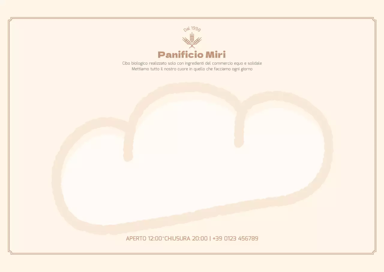 Simpatica cartolina illustrata a tema in marrone chiaro