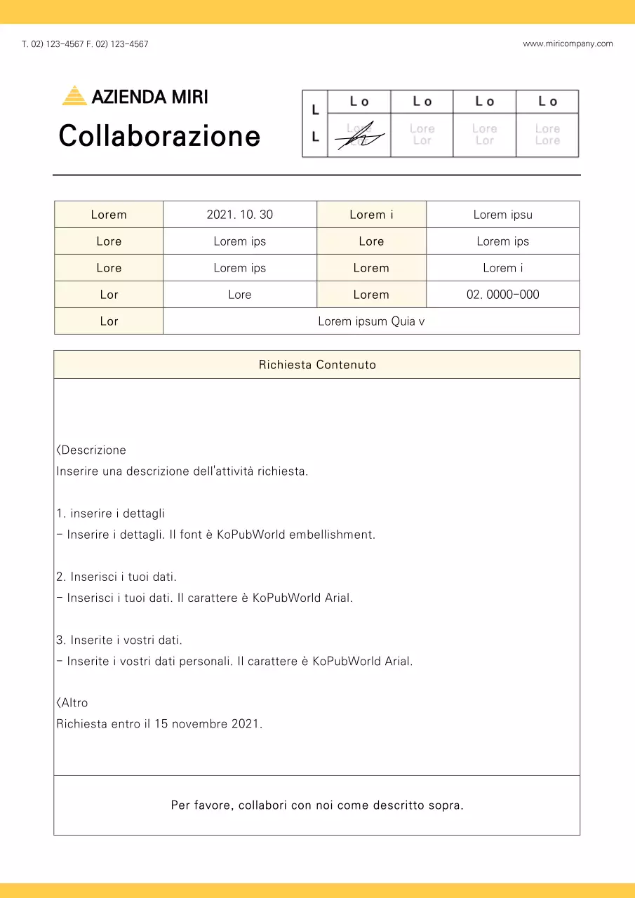 Cooperazione giallo-nera