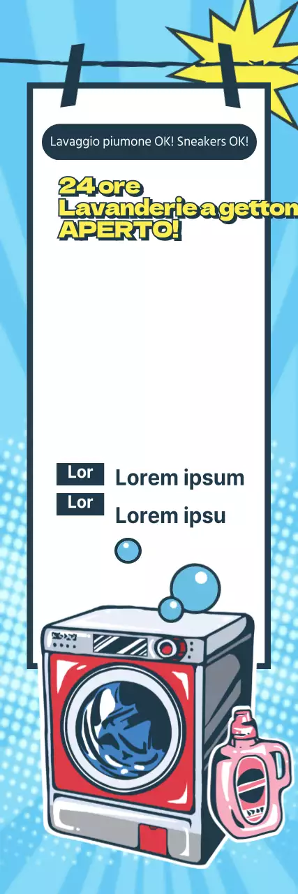 Lavanderie a gettoni self-service