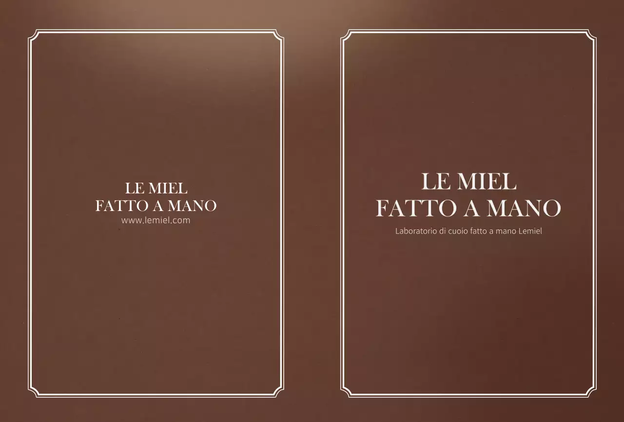Pelle marrone texture Cartoline di lusso fatte a mano dal pellettiere