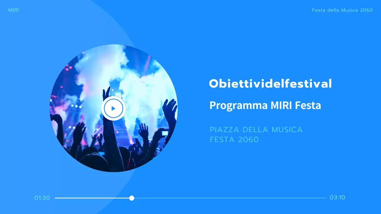 Una playlist in blu per la vostra proposta di spettacolo