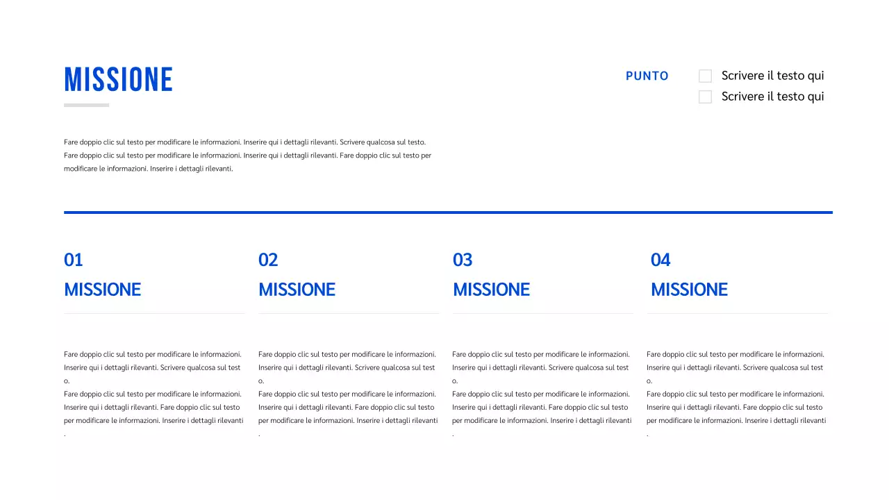 Presentazione di base