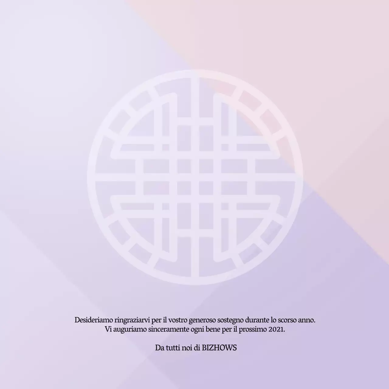 Messaggio per la torta di riso di Capodanno