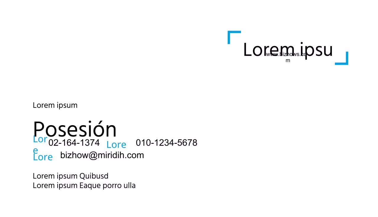 Tarjetas de visita de garaje