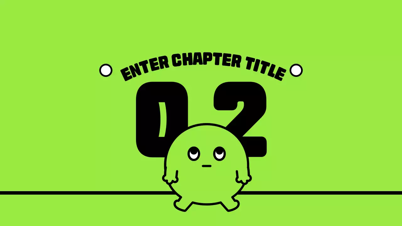 Green Minimal Character Presentation