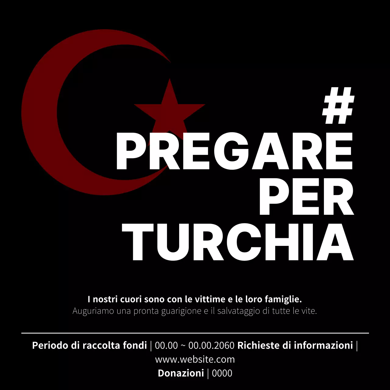 I danni del terremoto in nero e rosso