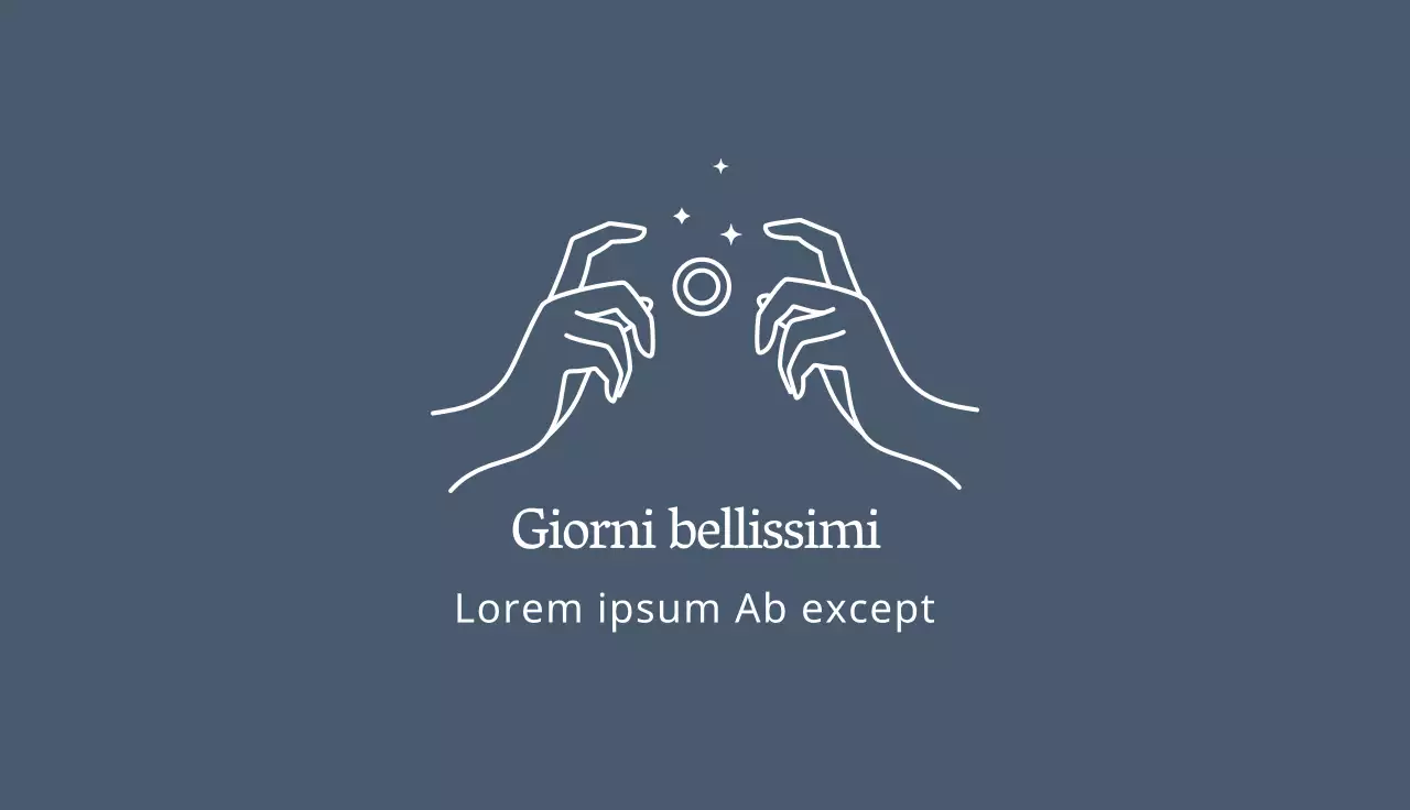 illustrazione blu semplice studio fotografico