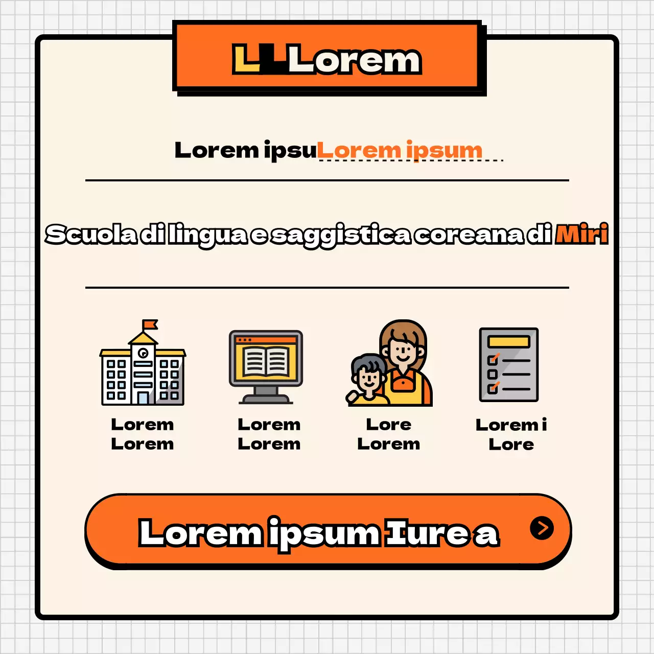 Analisi endocrina arancione e color carne CardNews