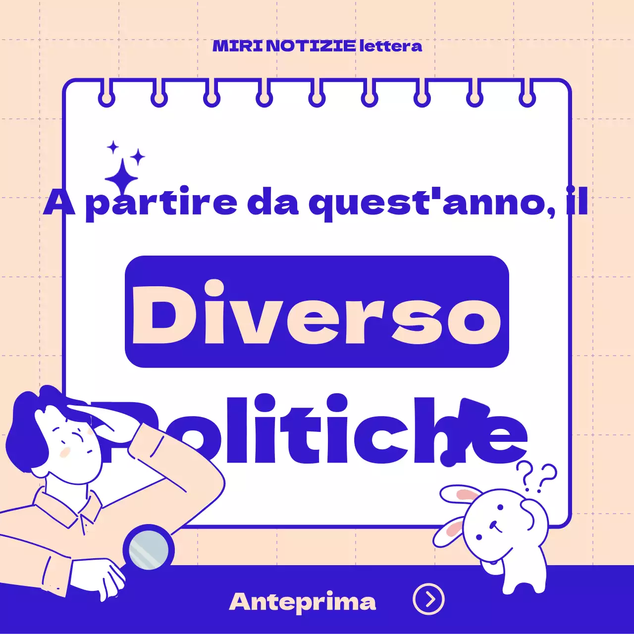 Introduciamo la politica che è stata cambiata da quest'anno, ordinata in blu e rosa.