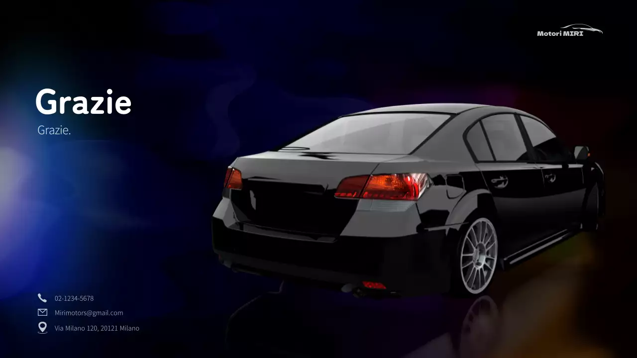 Piano aziendale annuale del settore automobilistico con concetto di grafica mobile blu e nera