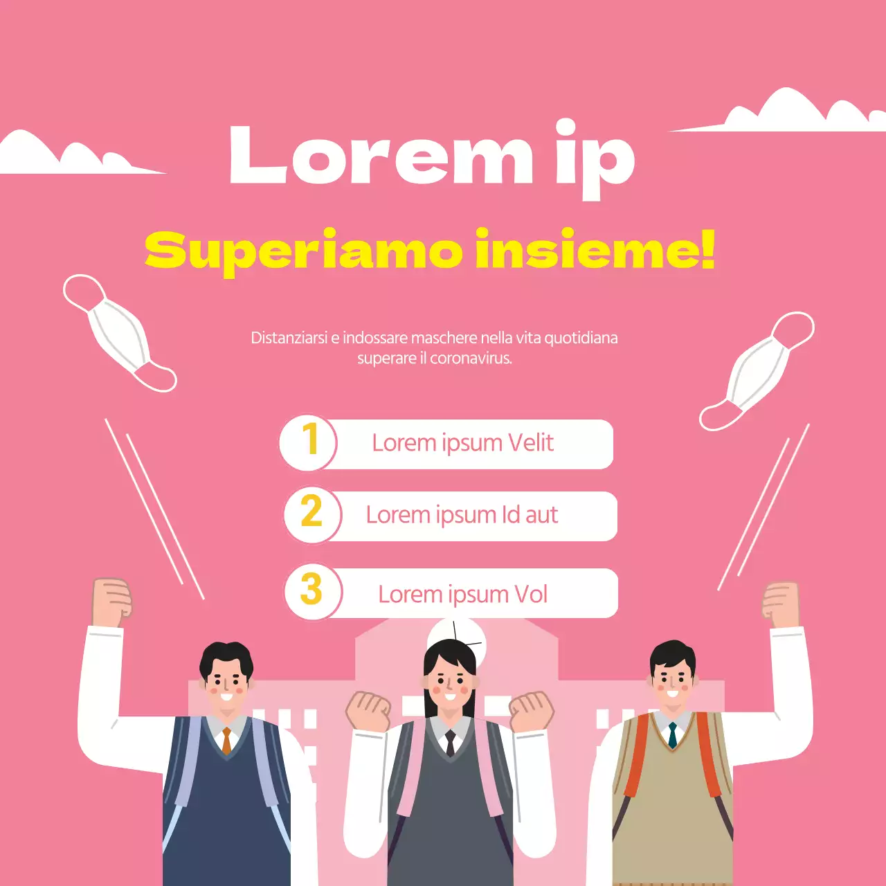 Illustrazione rosa Corona ordinata