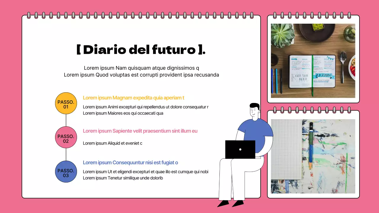 Insegnare ai giovani a esprimere la loro autocomprensione in cornici colorate per schizzi.