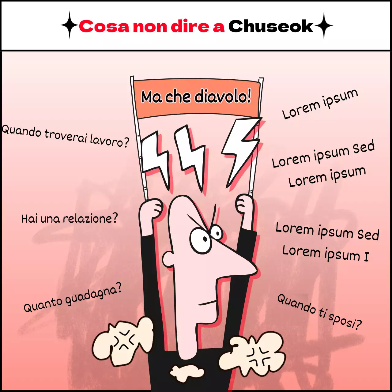 Cosa non dire a Chuseok, la festa rossa della malattia