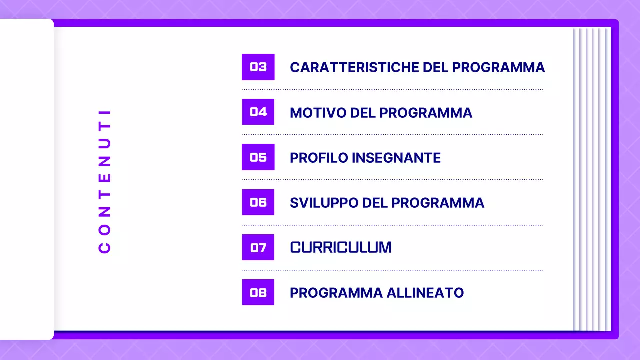 Proposta di lezione di scienze utilizzando le pagine viola