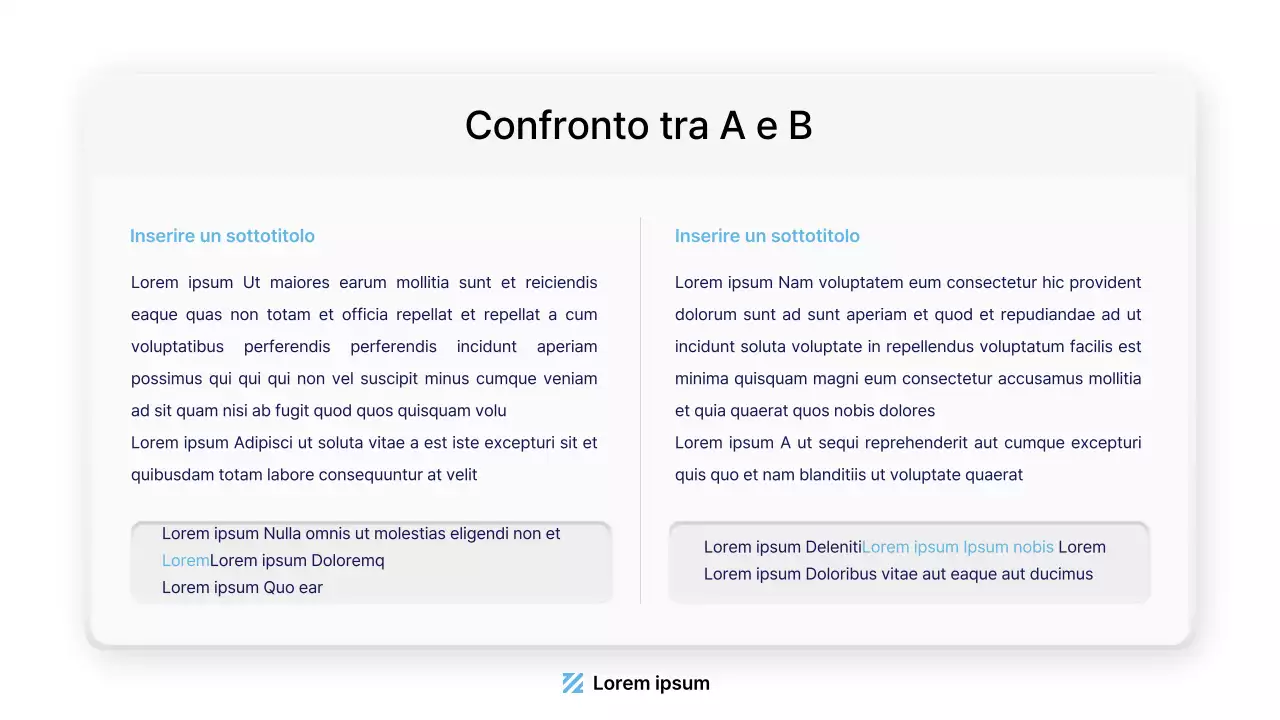 Kit di stile UX UI con sensazione tridimensionale in blu chiaro e blu navy