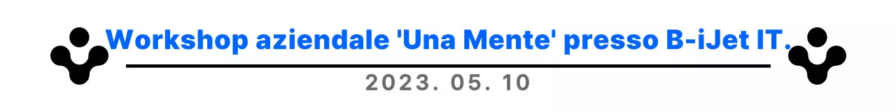 Logo e testo semplici, puliti e simbolici in blu e nero che celebrano lo stile dell'officina aziendale