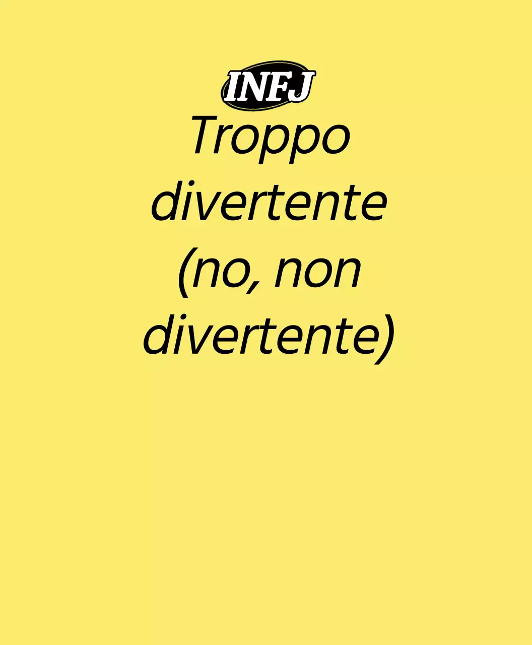 Frasi di personalità MBTI in diversi colori